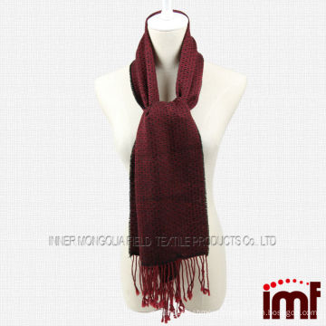 Classical Plaid Red Scarf